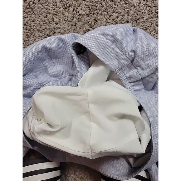 Talbots Pants Womens 18W Blue Straight Stretch Waist Lined Ankle Read* - Picture 5 of 7